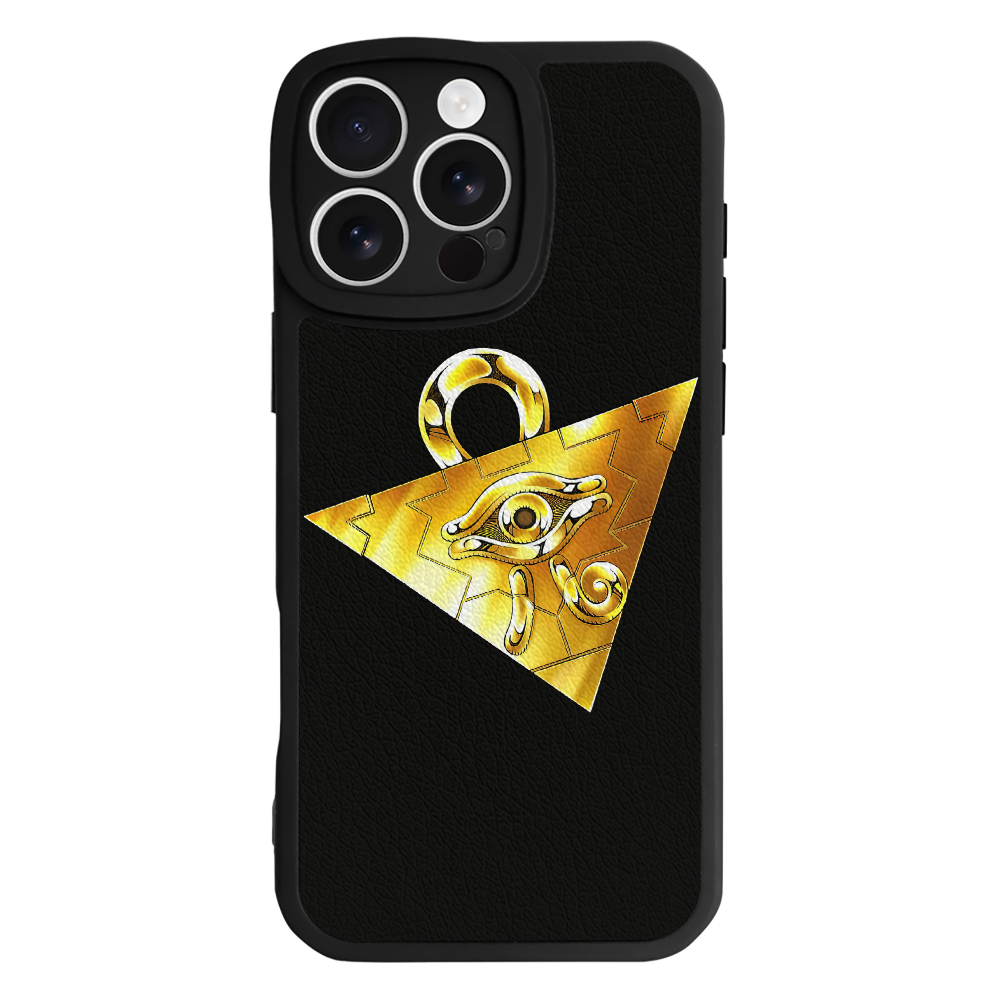 遊☆戯☆王 Yu-Gi-Oh! 【iPhone 16シリーズ対応】シリコンスマホケース（レザー調） 材質：シリコン